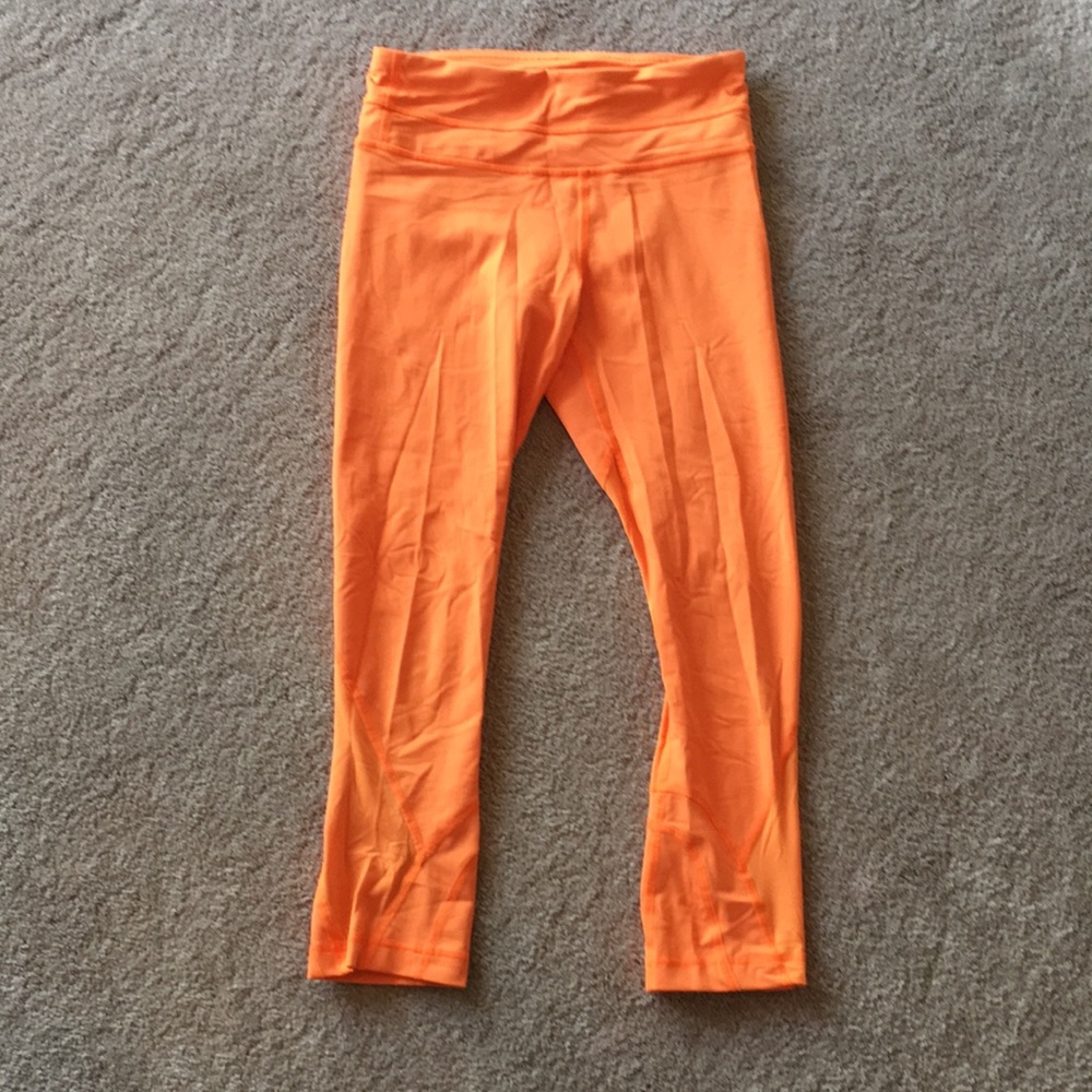 Lululemon Light Orange Crops